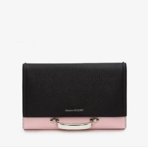 Alexander McQueen Black & Pink The Story Crossbody Bag Small - Like New W/ Tags!